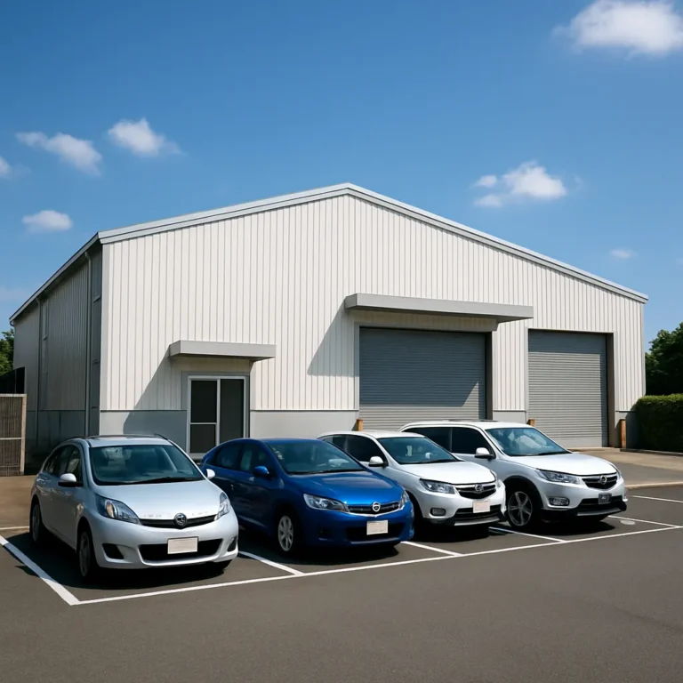 駐車スペースもあり、車通勤にも便利です。